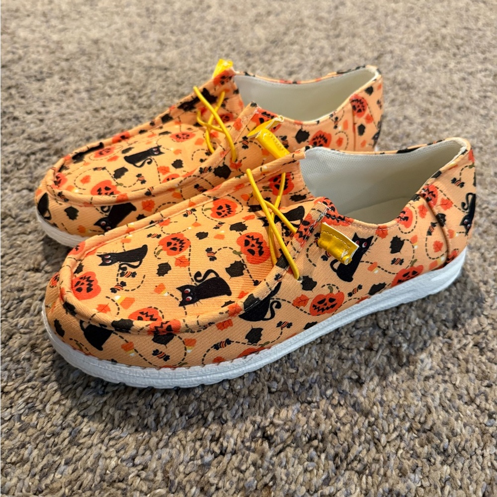 Women’s Halloween Themed Shoes - Orange